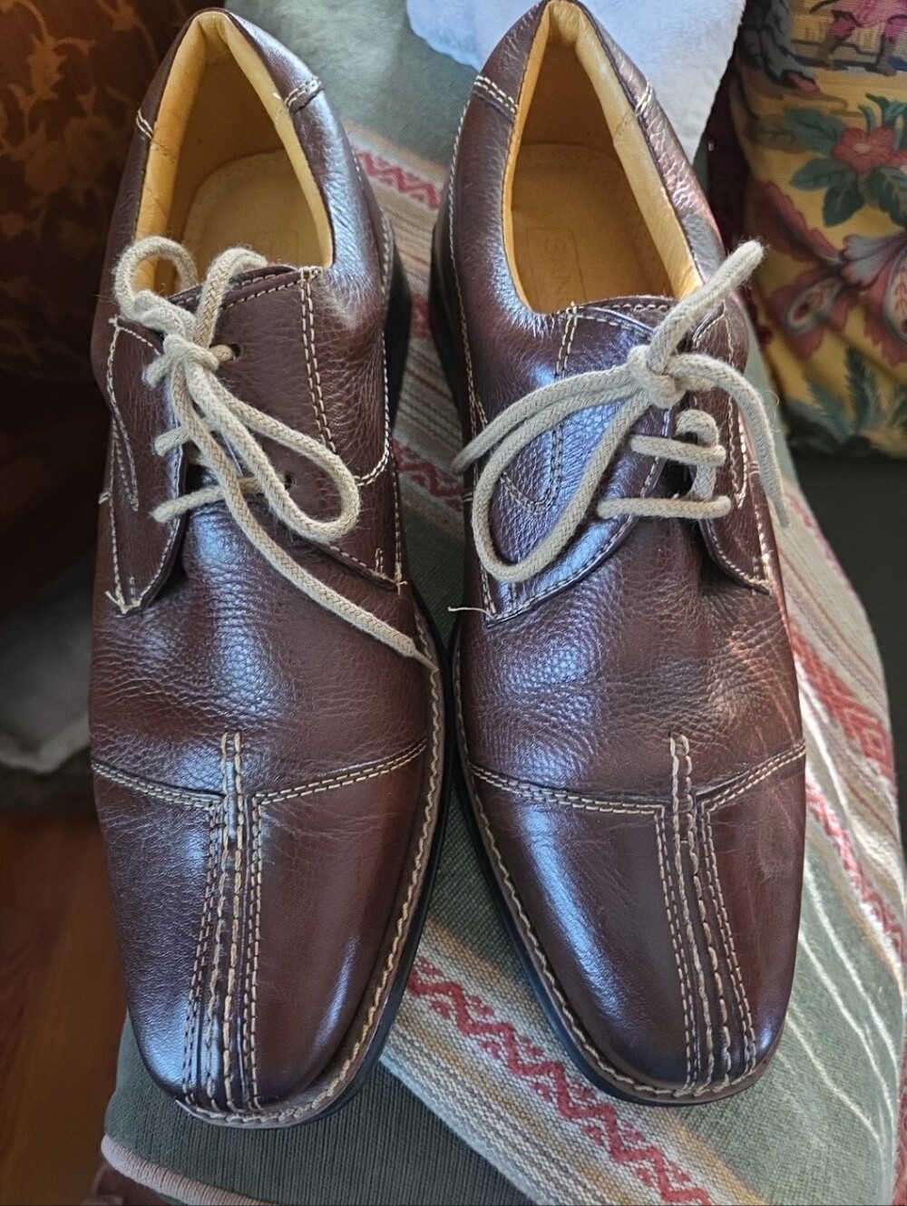 Sandro Comfort Soft Gel Lace Up Loafers 9D